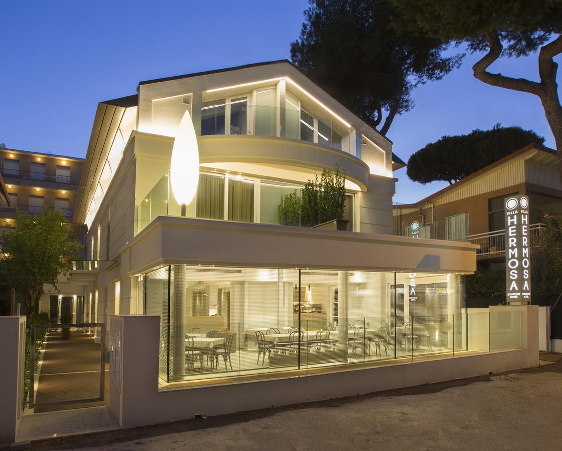 Hotel Villa Hermosa Риччоне Экстерьер фото
